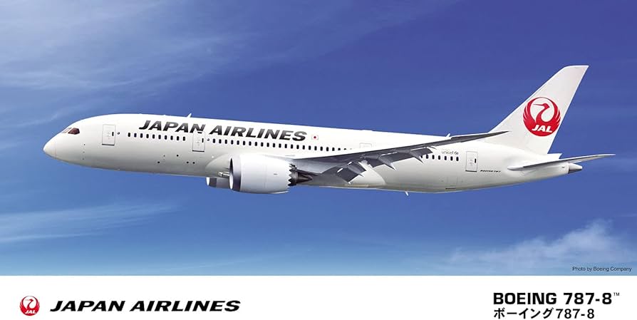 Amazon.com: Hasegawa 1/200 Japan Airlines B787-8 Plastic Model 17