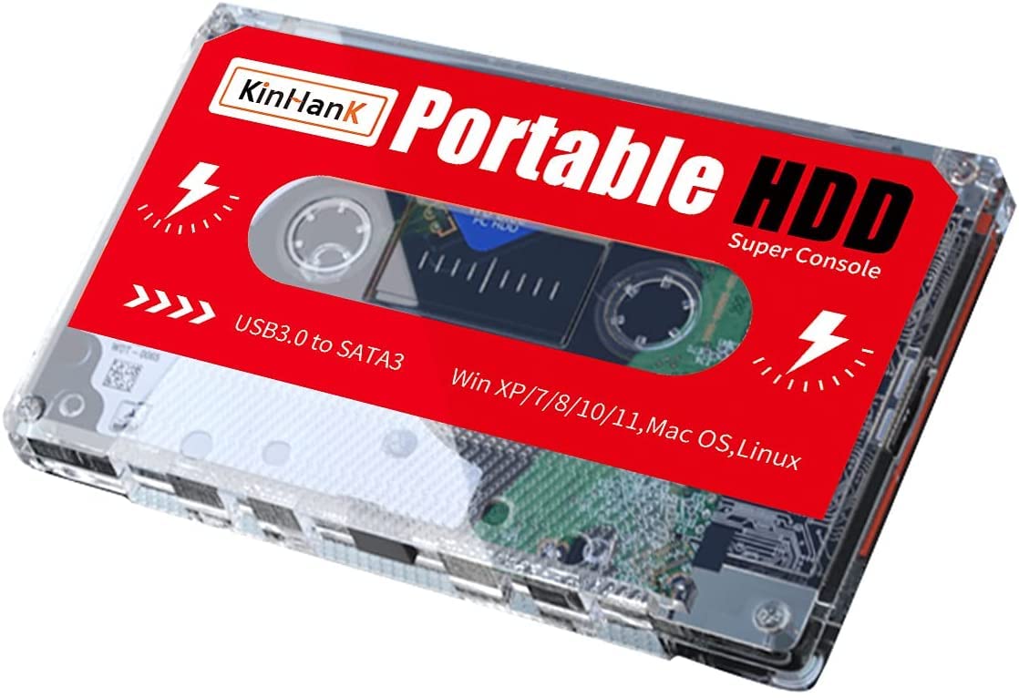 Amazon.com: Kinhank 2TB External Hard Drive Built-in 120,000+