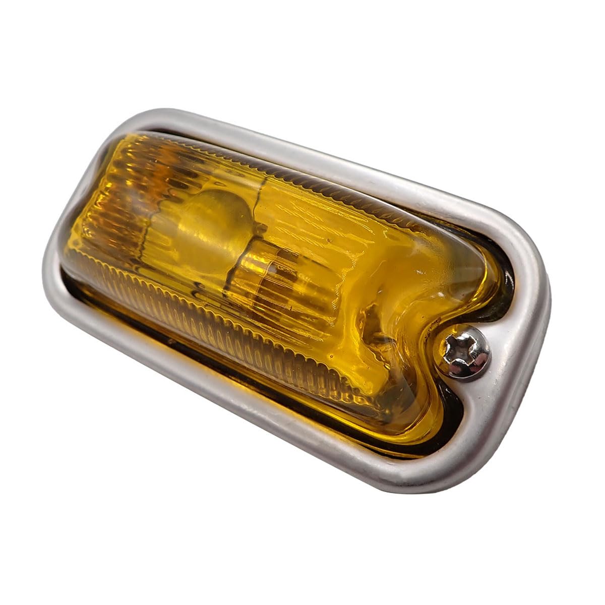 Amazon | 角型マーカーランプ イエロー 前方開閉式 ガラスレンズ仕様