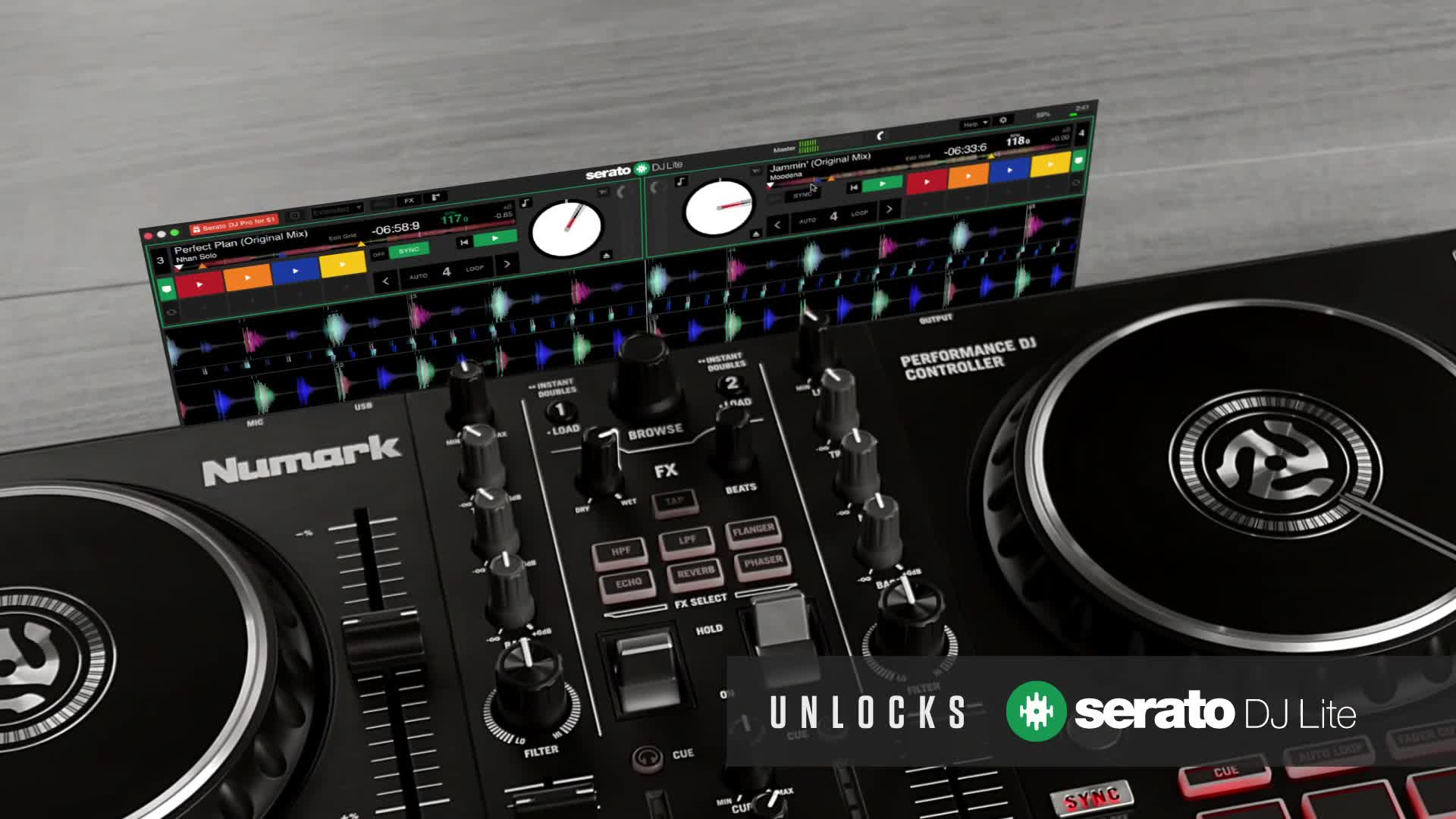 Amazon.co.jp: Numark Mixtrack Pro FX & Micro DMX Interface DJ