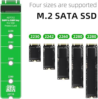 Amazon.co.jp: AODUKE B&M Key M.2 SATA SSD 拡張テスト保護アダプター