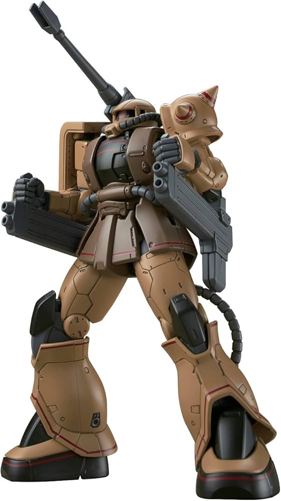 Amazon.com: Bandai HG The Origin MSD 1/144 Zaku Half Cannon Model