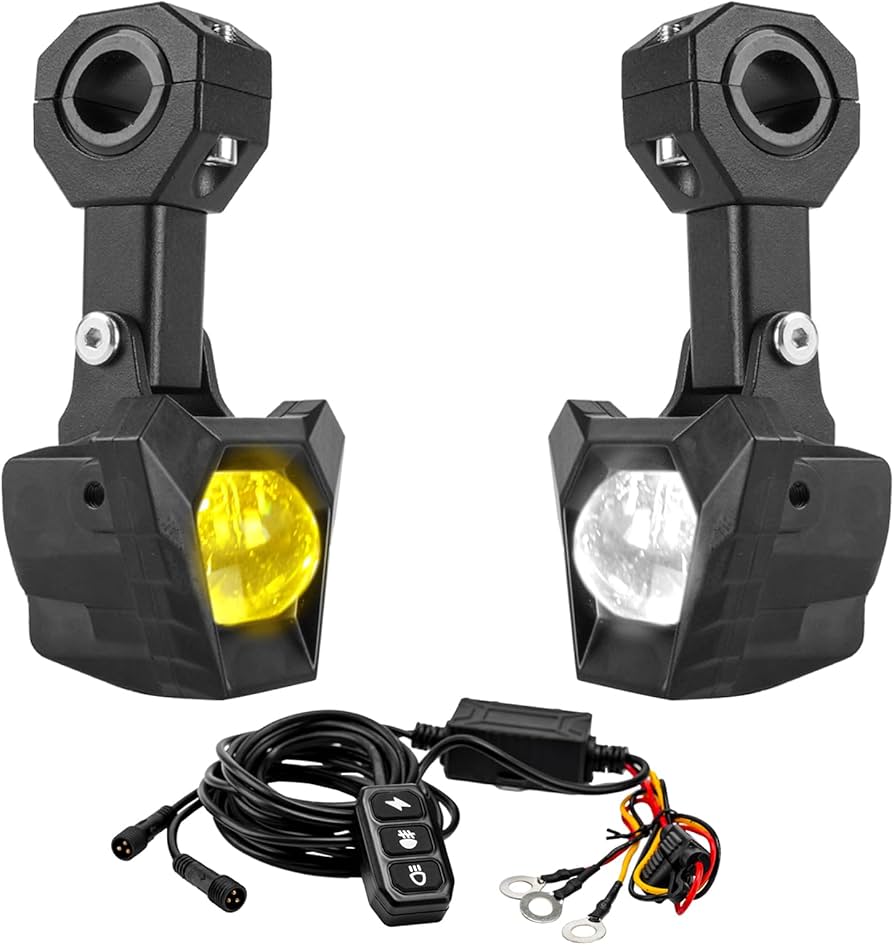 Amazon | Motikvans バイクフォグ ランプ 補助灯vストローム250