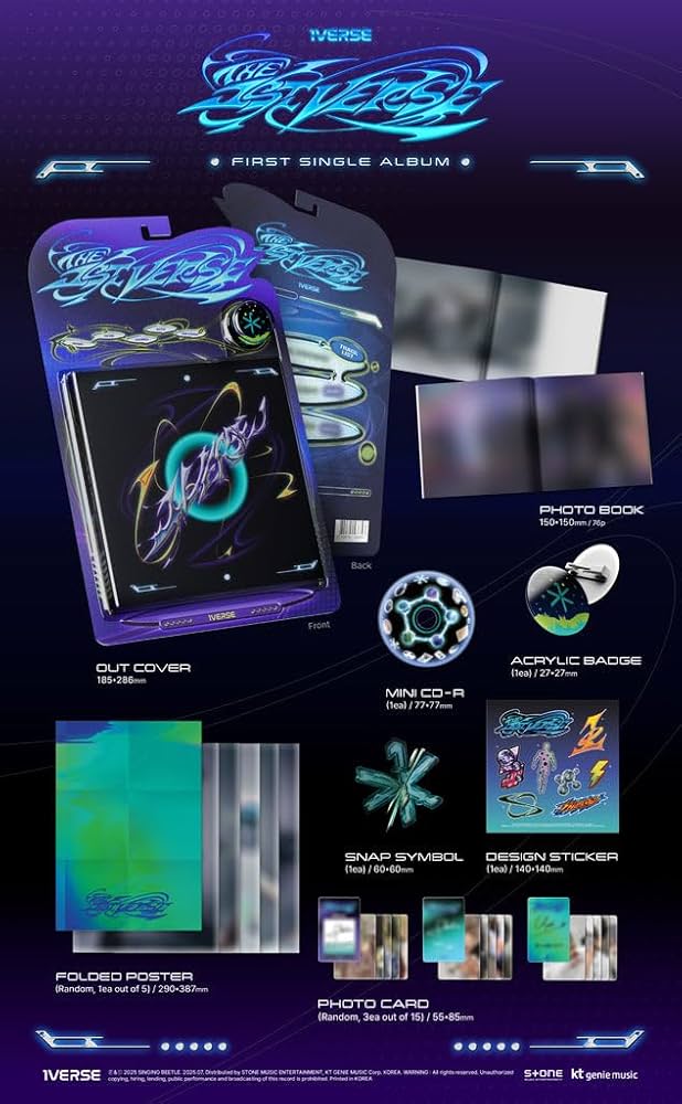 Amazon.com: 1verse - 1st Single Album The 1st Verse CD : Home