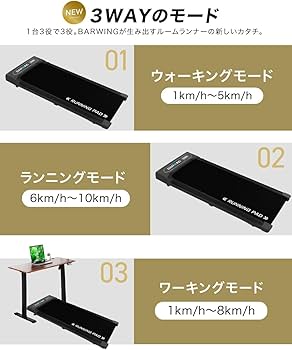 Amazon | BARWING(バーウィング) ランニングパット ルームランナー