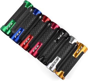 Amazon | PLFCLKHET(売店) オートバイ 22mm CNC アルミ ラバー ゲル