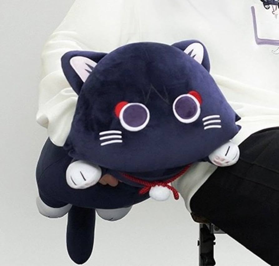 Amazon.co.jp: 原神 放浪者 童話猫 抱き枕 ぬいぐるみ 公式正規品 童話