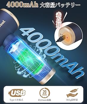 Amazon | 【新登場】ハンディクリーナー 多機能 車用掃除機 コードレス