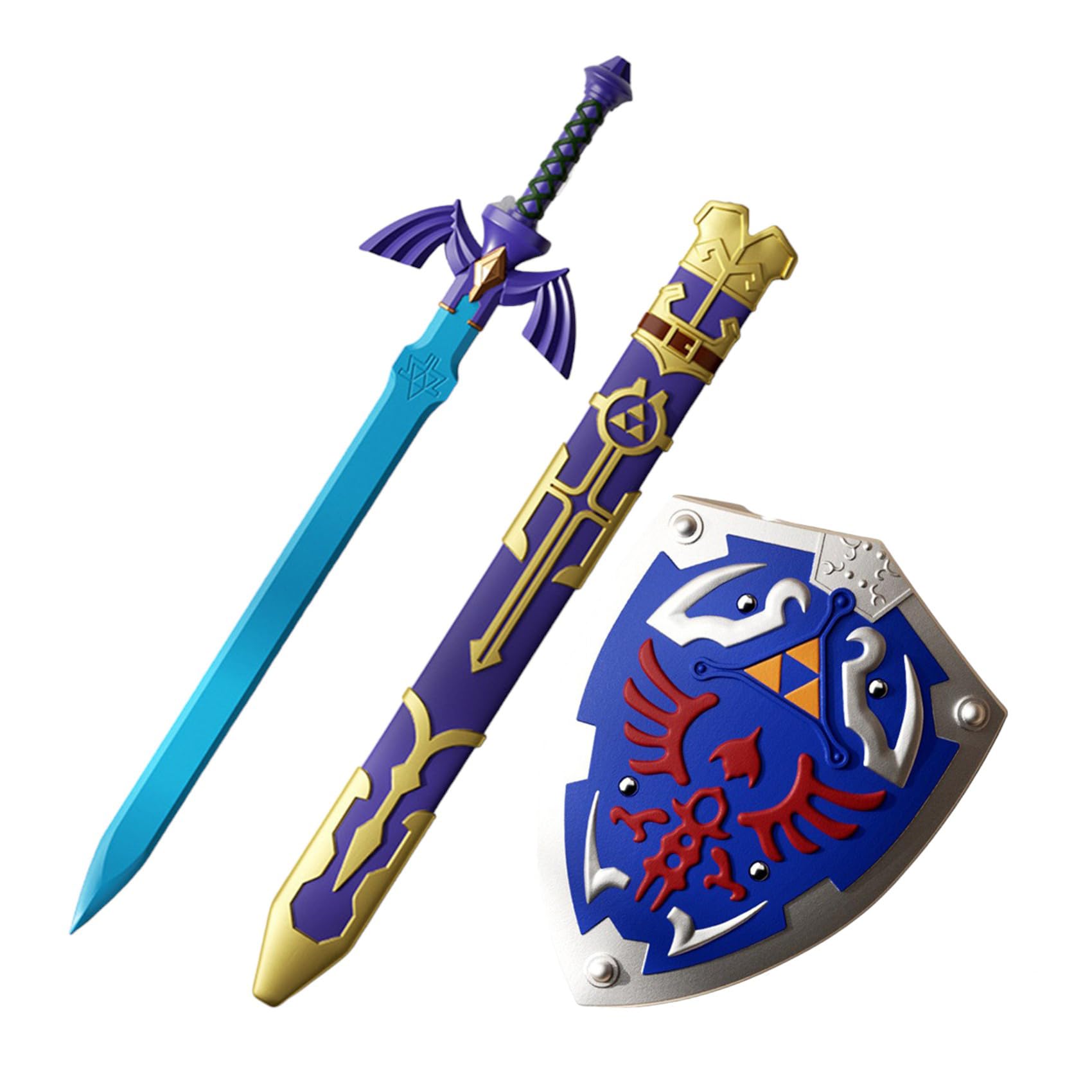 Amazon.co.jp: Luosyaer マスターソード ハイリアの盾 リンク 武器