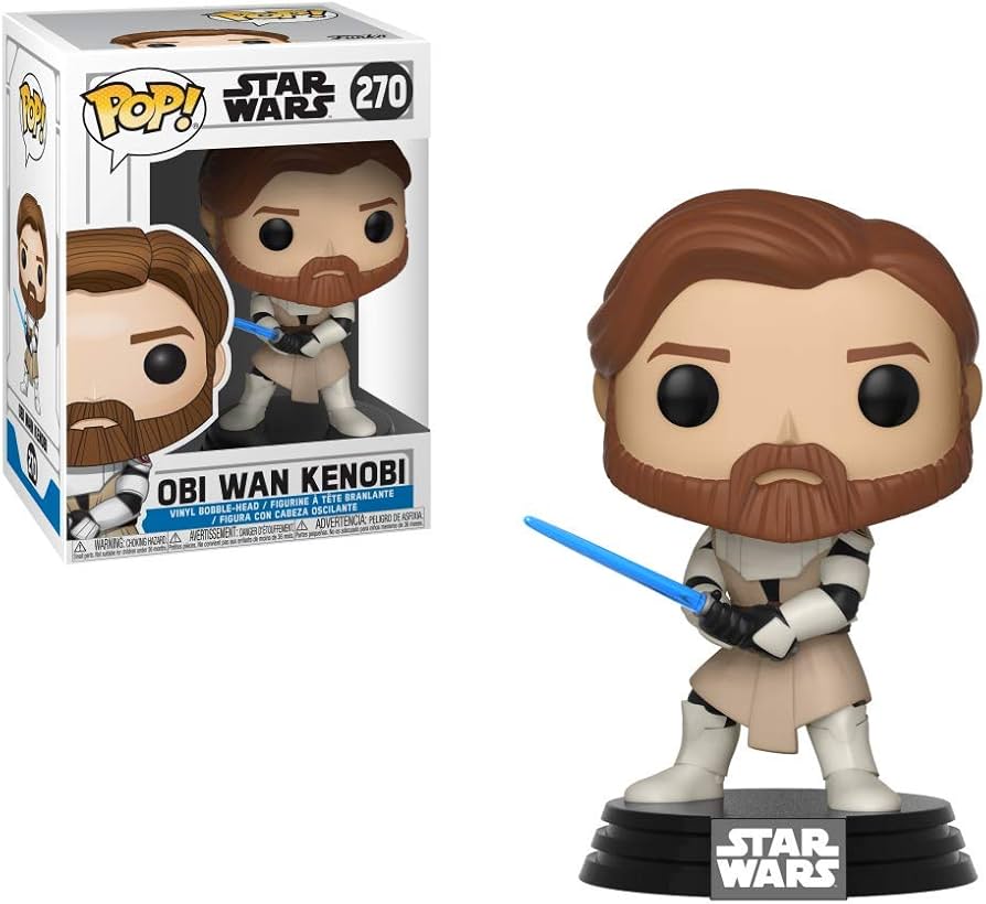 Amazon.com: Funko POP!: Star Wars: Clone Wars: OBI Wan OBI-Wan