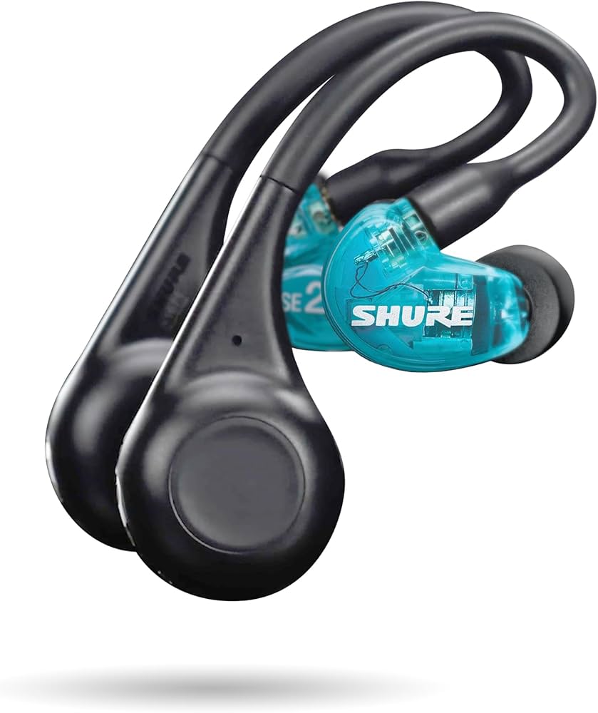 Amazon.com: Shure Aonic 215 Gen 2 Bluetooth in Ear Headphones Blue