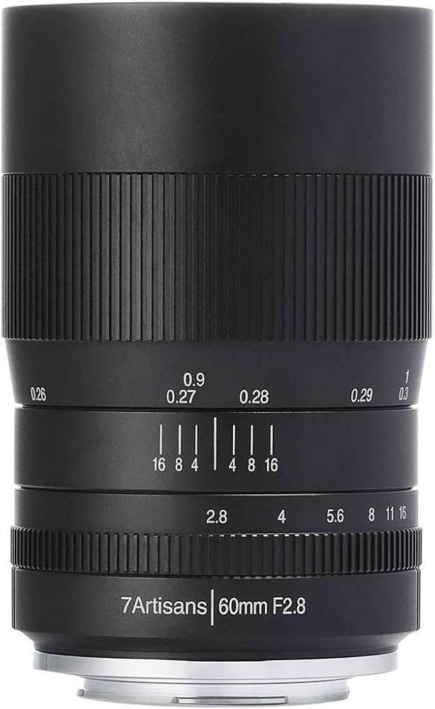 Amazon.co.jp: 七工匠 7Artisans 60mm F2.8 Macro Eマウント ソニーE