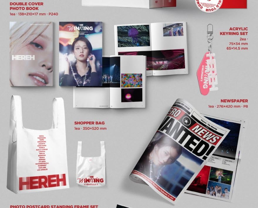 Amazon.co.jp: IU - [ HEREH ] WORLD TOUR CONCERT 公式 韓国 輸入品