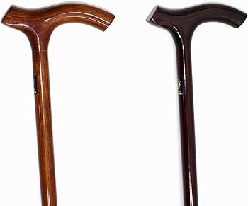 Amazon.co.jp: 天然木 木製杖 木製ステッキ シニア向けプレゼント杖