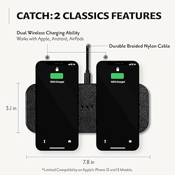 Amazon.com: Courant Catch:2 Classics - Italian Leather Dual