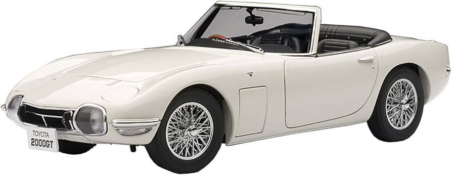 Amazon | AUTOart 1/18 トヨタ 2000GT カブリオレ (ホワイト) 完成品