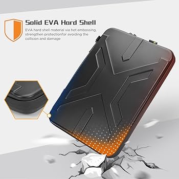 Amazon.com: KIZUNA Laptop bag Case 15 Inch Shockproof EVA Hard