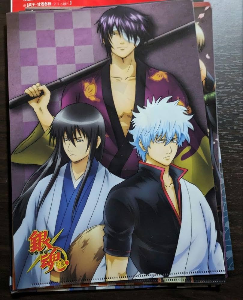 Amazon.co.jp: 銀魂 攘夷志士 坂田銀時 桂小太郎 高杉晋助 クリア