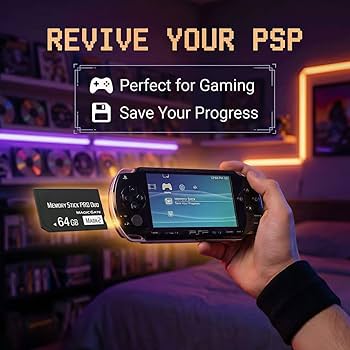Amazon.com: Original 64GB Memory Stick pro Duo (Mark2) for PSP