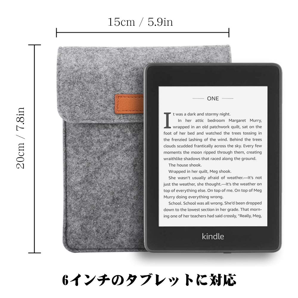 Amazon.co.jp: Kindle Paperwhite 2021 収納バッグ ATiC 電子書籍
