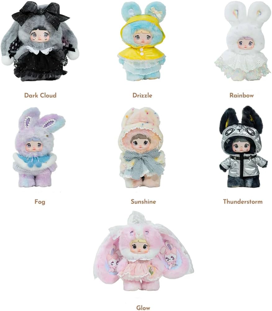 Amazon.com: Nommi Blind Box Plush Collection Figures, Nommi
