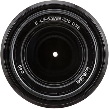Amazon.com : Sony 55-210 mm/F 4,5-6,3 OSS 55 mm-Lens, Black