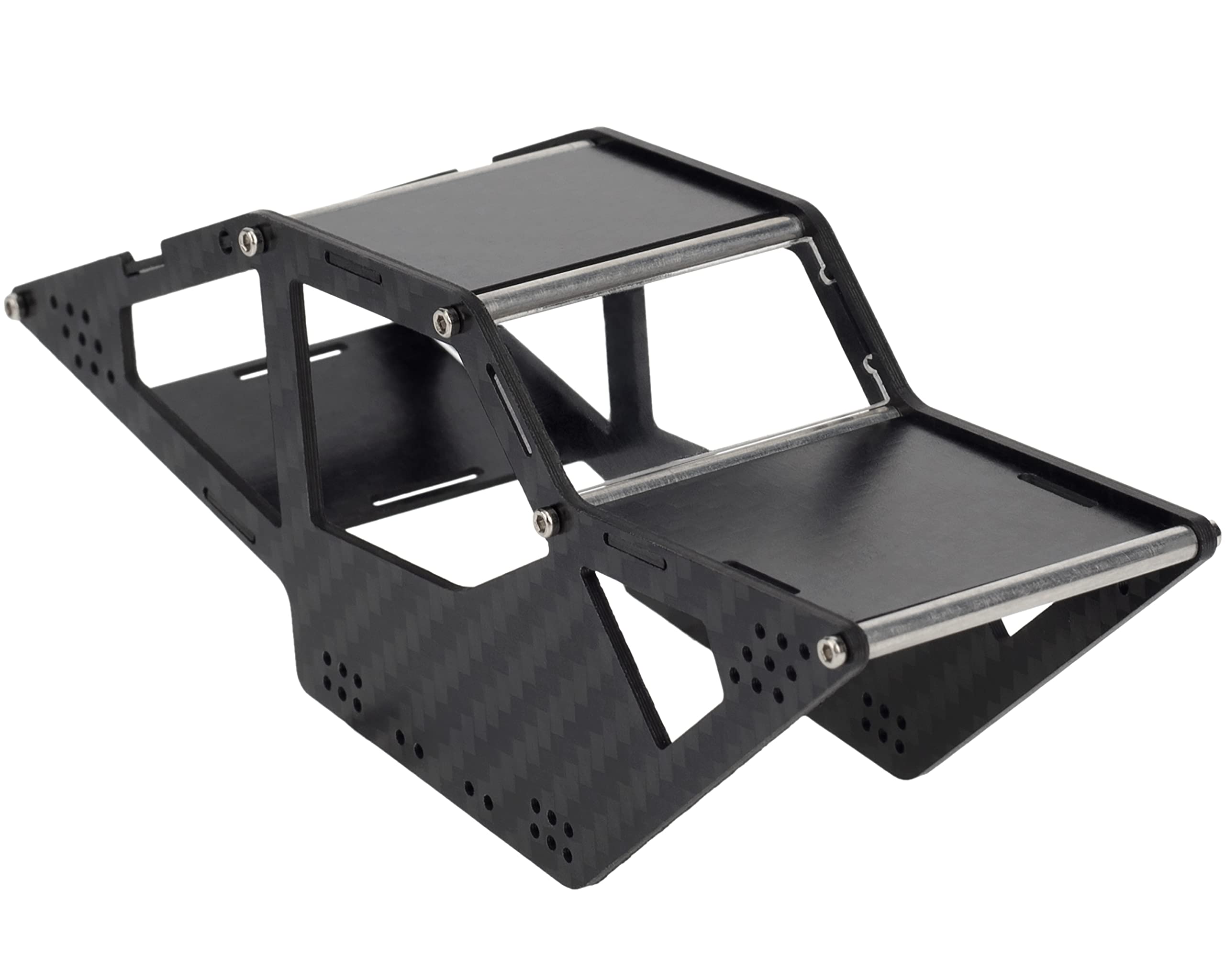 Amazon | MEUS Racing SCX24 LCG シャーシ カーボンファイバー