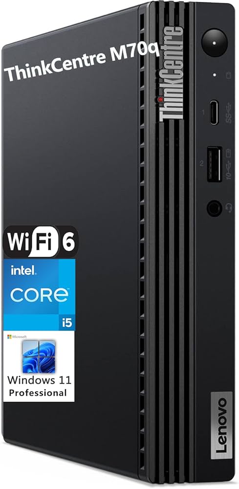 Amazon.com: Lenovo ThinkCentre M920Q Tiny Desktop Computer, Intel