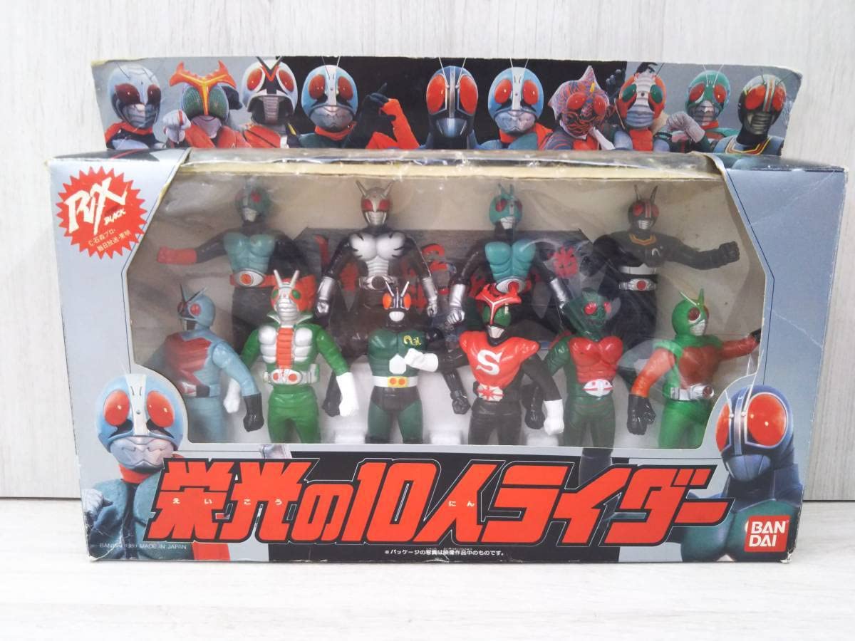 Amazon | 栄光の10人ライダー 画面ライダー 1号/2号/V3/X/アマゾン