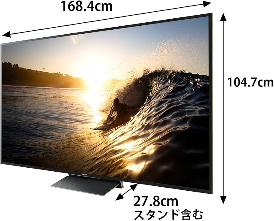 Amazon | ソニー 75V型 液晶 テレビ ブラビア KJ-75Z9D 4K Android TV