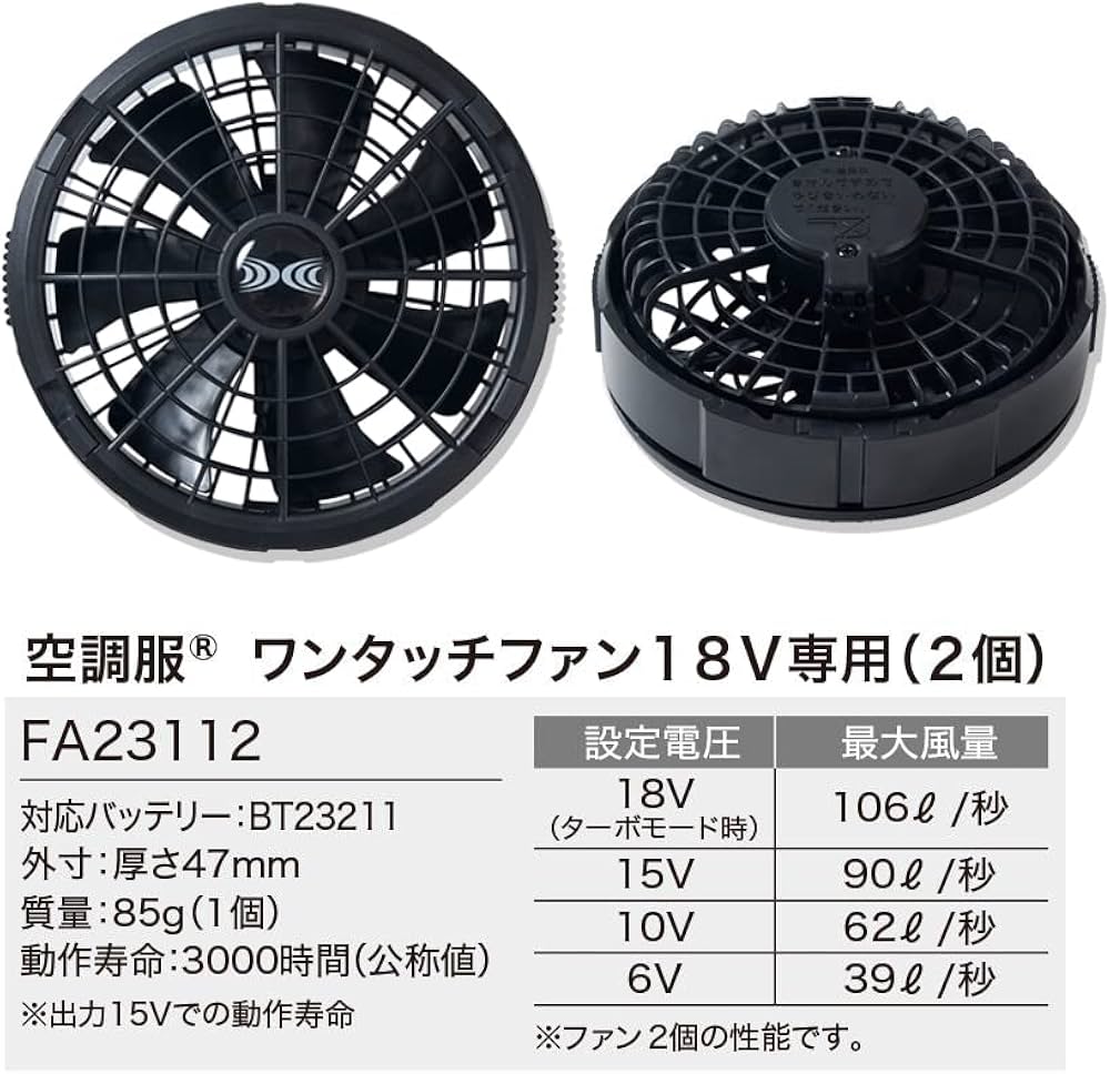 Amazon.co.jp: XEBEC ジーベック 空調服 スターターキット18V