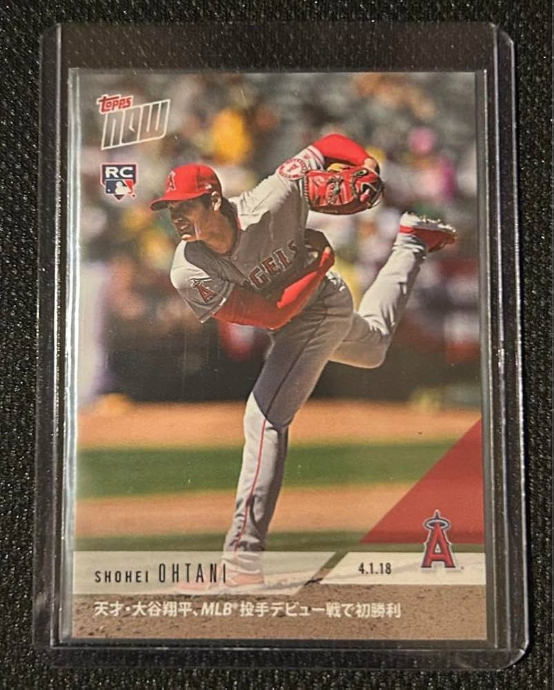 Amazon.co.jp: Topps NOW 日本語版 エンゼルス 大谷翔平 RC ルーキー