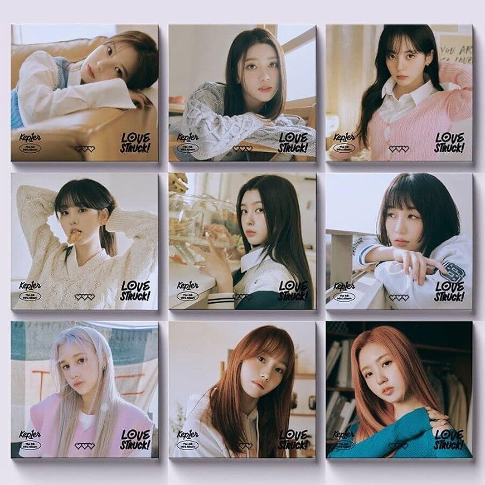 DIGIPACK) KEP1ER LOVESTRUCK! The 4th Mini Album ( Random Ver. ) K