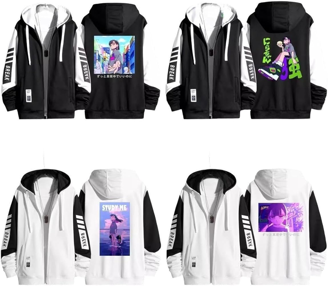 Amazon.co.jp: [RUIT] ずとまよ パーカー ずっと真夜中でいいのに 長袖