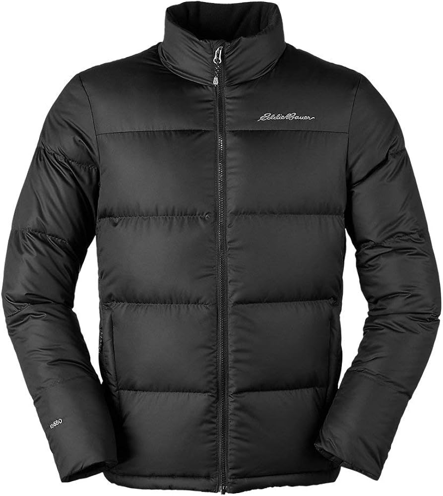 Eddie Bauer Herren Classic Down 2.0 Jacke - Schwarz - XX-Large