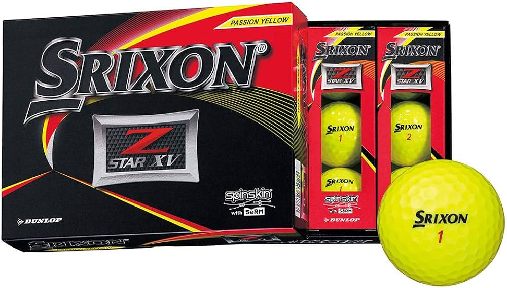 Amazon.co.jp: DUNLOP(ダンロップ) ゴルフボール SRIXON Z-STAR XV