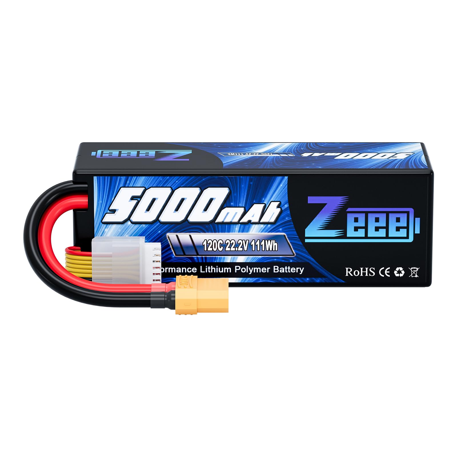 Amazon.co.jp: ゼエエ Zeee 6S リポバッテリー 22.2V 120C 5000mAh 大