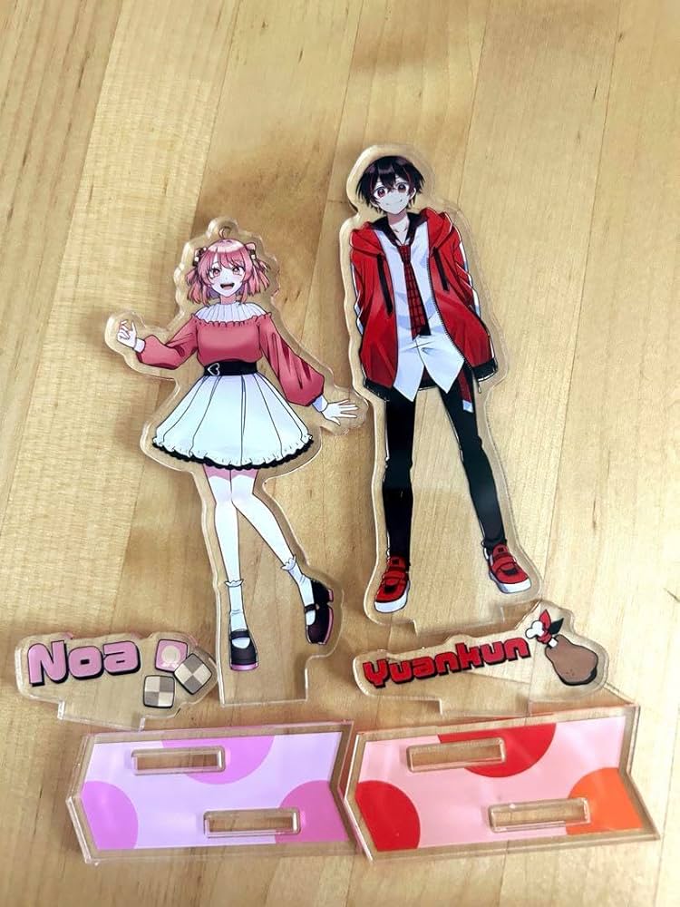 Amazon.co.jp: カラフルピーチ からぴち のあさん ゆあんくん アクスタ