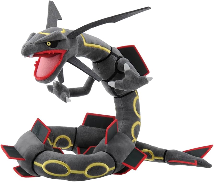 Amazon.co.jp: ポケットモンスター ポケモンぬいぐるみ 黒いレックウザ