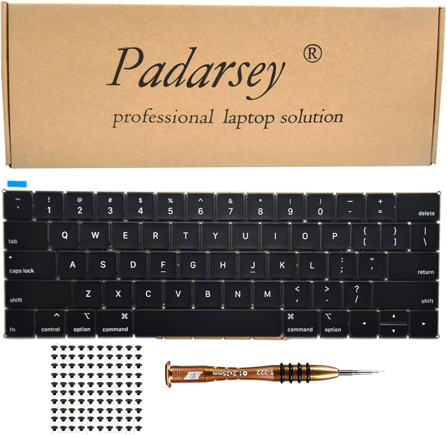 Amazon.com: Padarsey New A1989 A1990 Keyboard US Layout Compatible