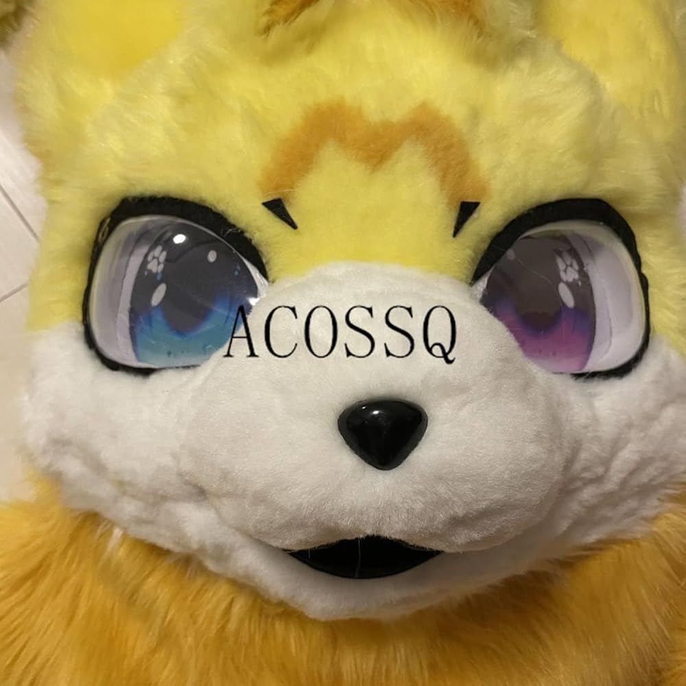 Amazon.co.jp: [ACQ] Z 一体型 ケモノ 着ぐるみ fursuit フルスーツ