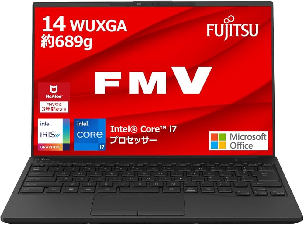 Amazon.co.jp: 富士通 ノートパソコン FMV LIFEBOOK WU-X/H1 (MS