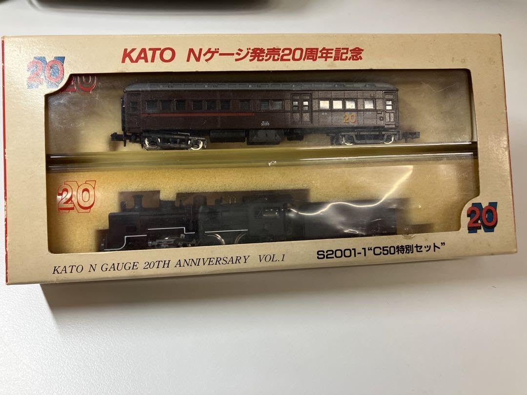 Amazon.co.jp: 鉄道模型 KATO Nゲージ発売20周年記念品 C50 & オハニ30