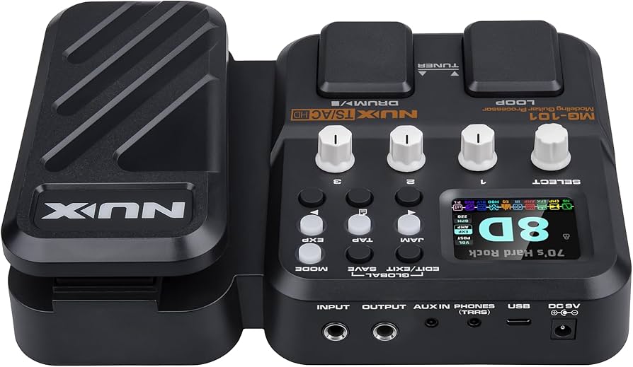 Amazon | ニューエックス NUX マルチエフェクター 25種類のアンプ