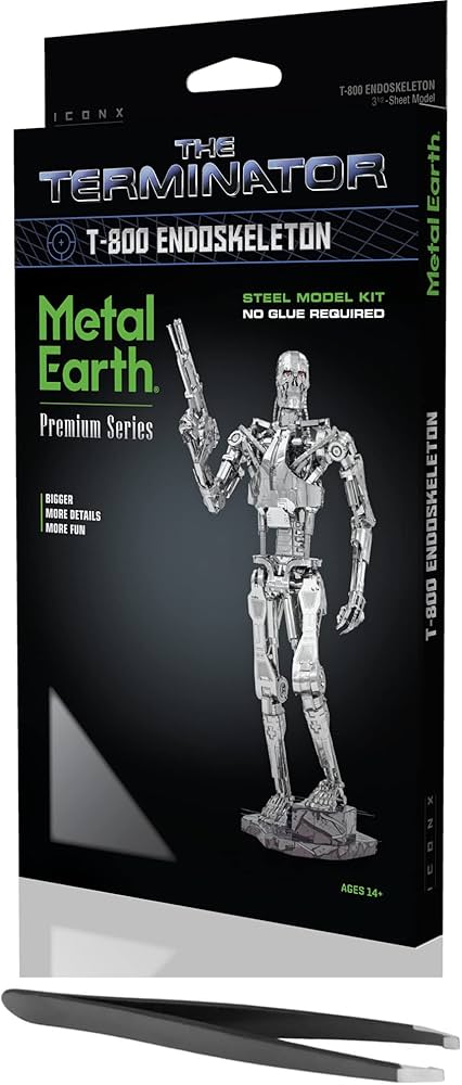 Amazon.com: Metal Earth Fascinations Premium Series The Terminator