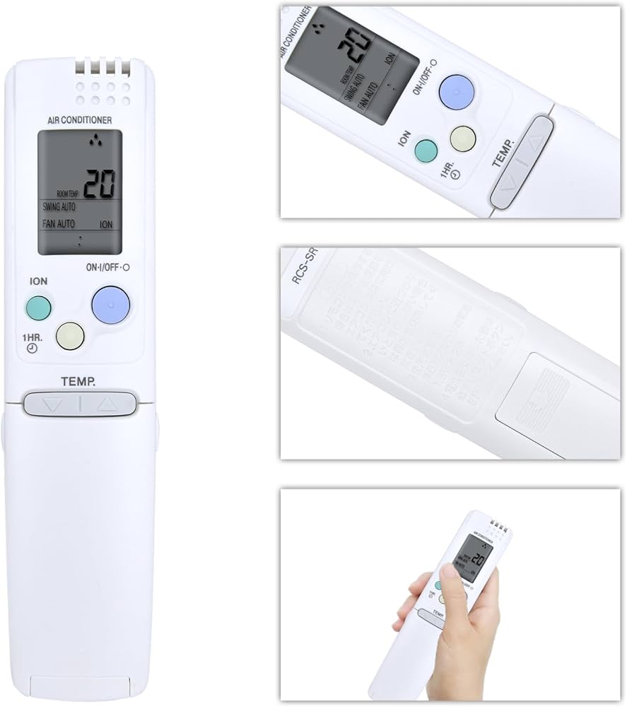 Amazon.co.jp: エアコンリモコン RCS-SR1 RCS-SR2 三洋電機 エアコン