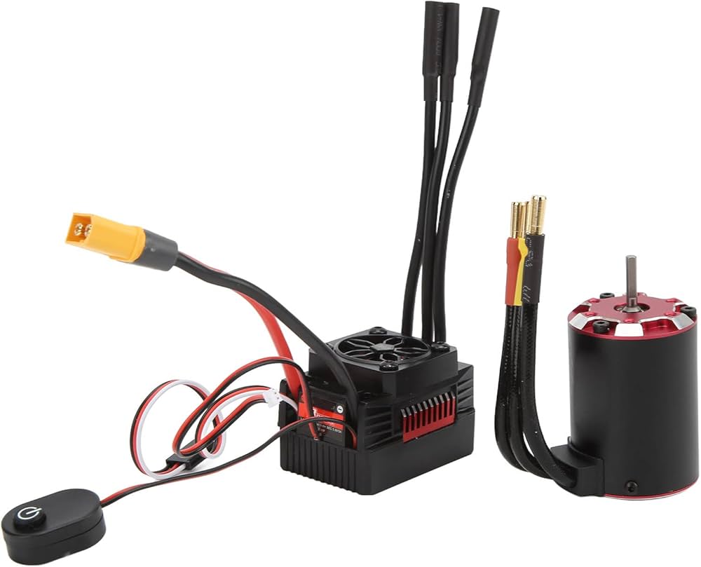 Amazon.co.jp: タミヤ1/10RC車両用ブラシレスモーター、防水アルミCNC