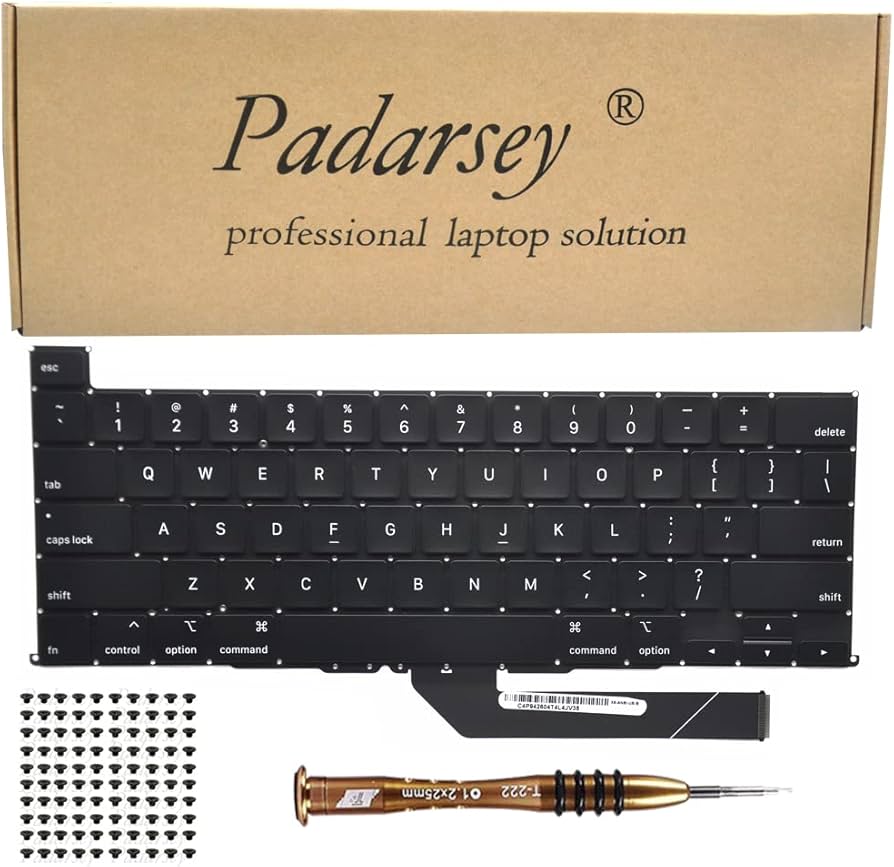 Amazon.com: Padarsey Replacement Keyboard Compatible with MacBook