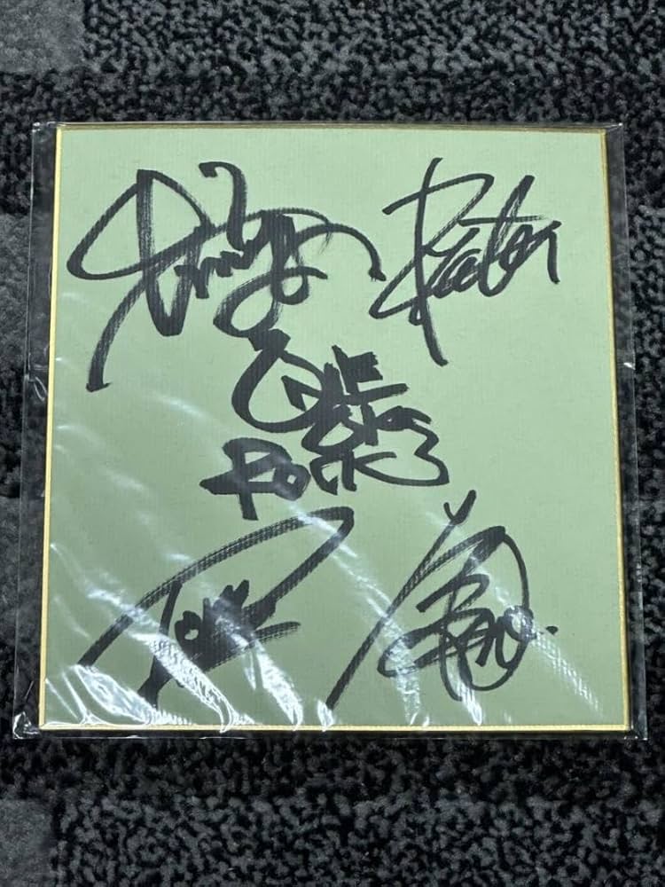 Amazon.co.jp: ONE OK ROCK ワンオクロック サイン色紙 : 文房具