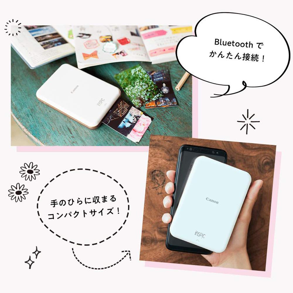 Amazon.co.jp: Canon iNSPiC PV-123-GD Smartphone Printer for